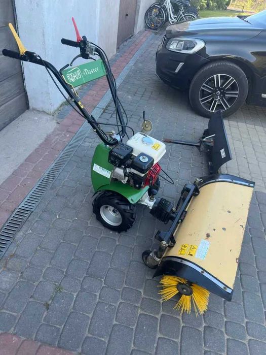 Profesjonalna zamiatarka spalinowa RMV Master Honda GX160 5.5 KM + pług Hako | Bieg wsteczny