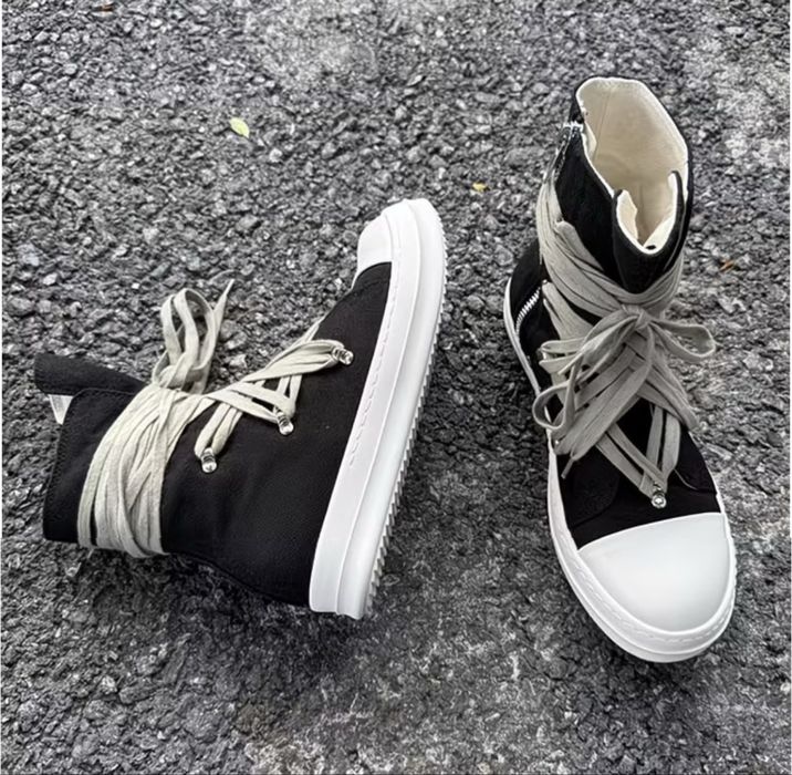 Кеди Rick Owens DRKSHDW hexagram ramones megalace високі | кеды рик овенс рамоны кеди рік овенс рамони