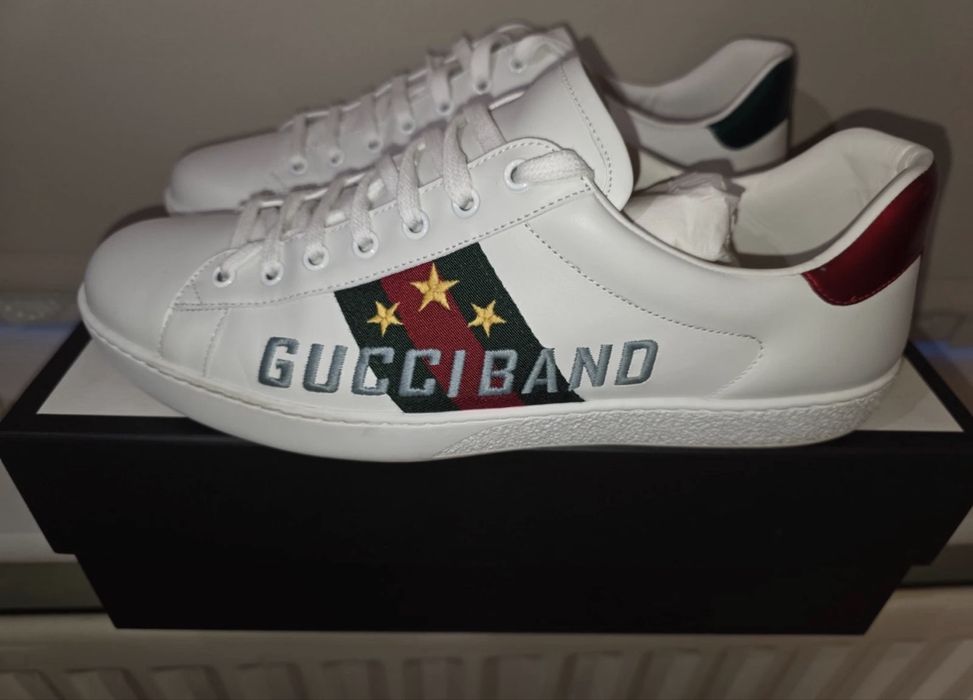 Gucci Ace Buty Gucci Band 10,5 44,5 45 29,5 cm