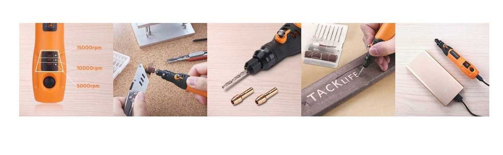 Akumulatorowa MINI szlifierka precyzyjna TAKE Life PCG01B