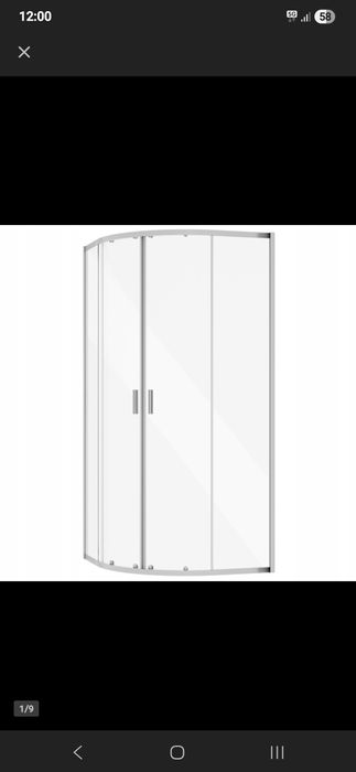 Nowa kabina prysznicowa 80