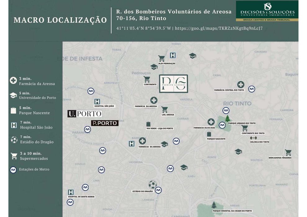 Apartamento NOVO T2 Areosa