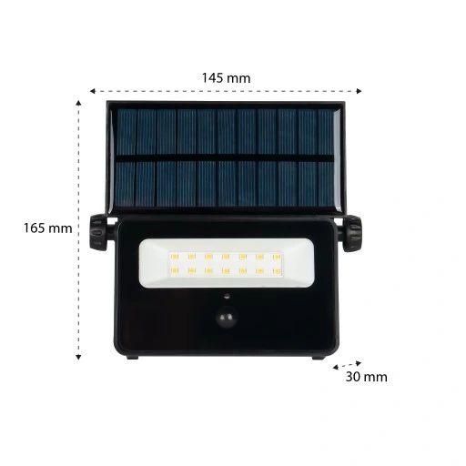 halogen naświetlacz solarny lampa led 30w ip65 reflektor czujnik