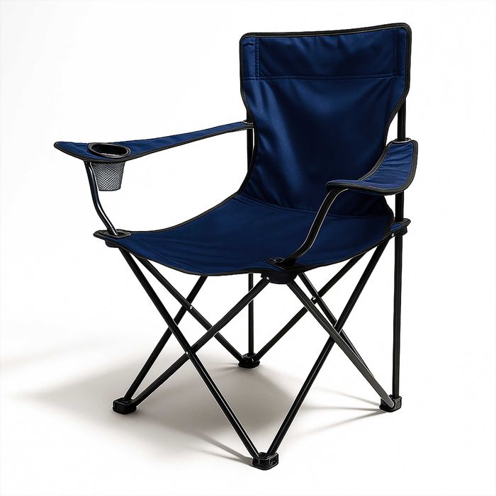 Składane Krzesło Wędkarskie Rybackie Turystyczne Kempingowe na ryby