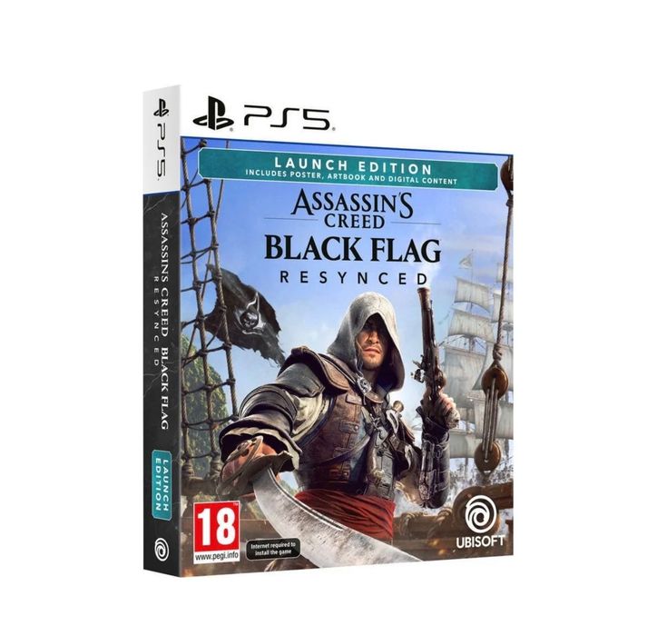 Jogo PS5 Assassins Creed Black Flag Resynced - Launch Edition