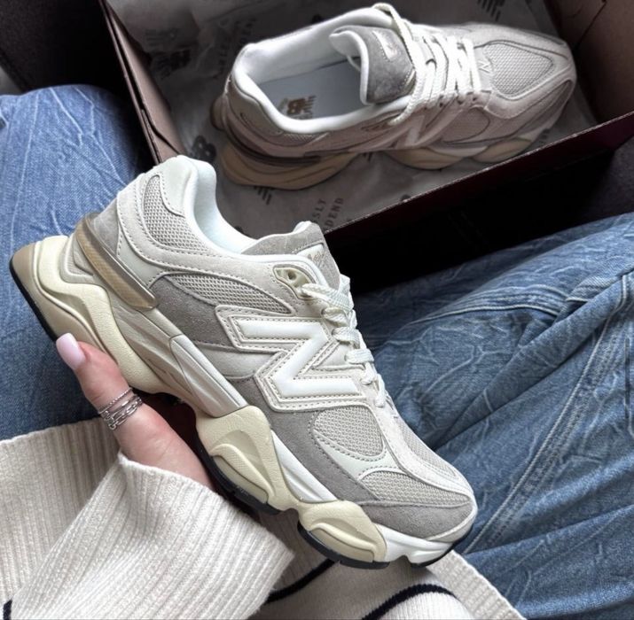 New Balance 9060 – szare, rozm. 38 (wysokiej jakości replika)