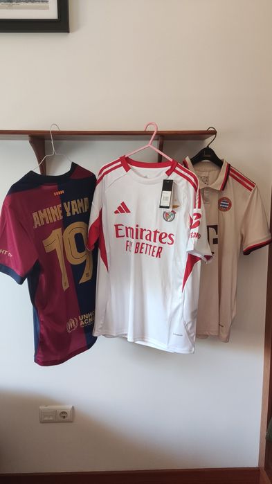 Camisolas de Futebol de vários clubes