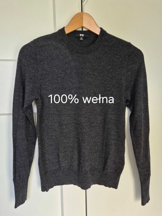 Wełniany sweter Uniqlo rozm. XS