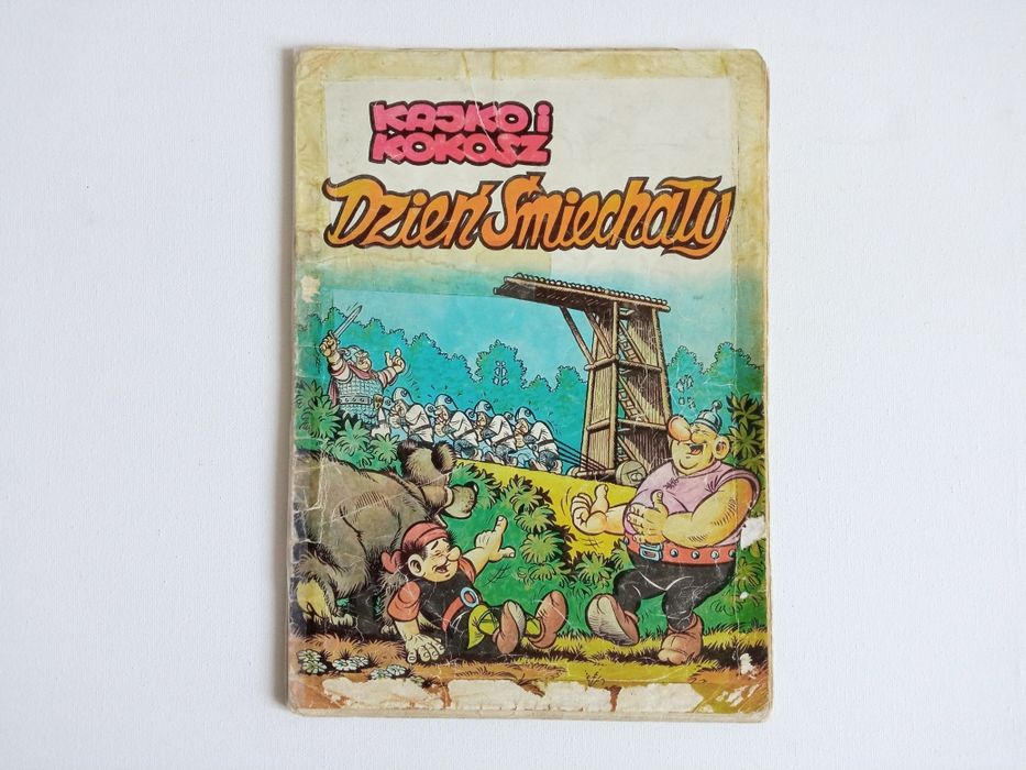 Komiks Kajko i Kokosz Dzień Śmiechały Vintage