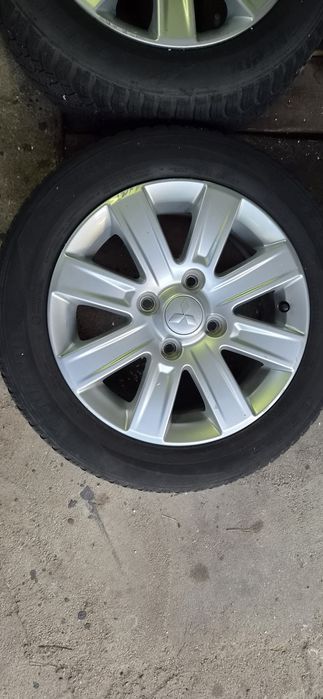 Alufelgi z oponami Mistubishi Colt 2011 15 cali 185/60r15
