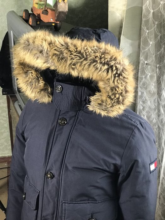€350 Tommy Hilfiger Мужской пуховик (Пух-Перо) Hampton Down Bomber (S)