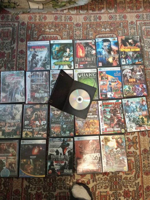 Ігрові діски на пк за всі лот 23 штуки 240грн