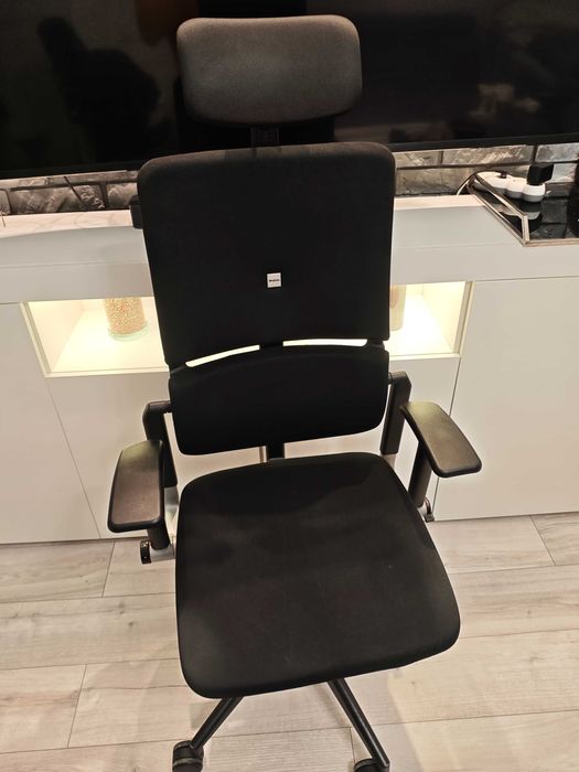 Steelcase Please V2 z zagłówkiem stan idealny