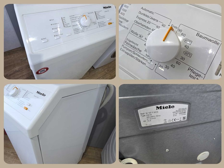 Pralka Miele | ładowana od góry | 6 kg | 1200 obr/min | A+++ | Watercontrol-System  | GWARANCJA