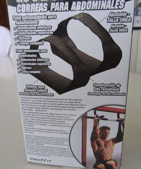 Correias Abdominais Iron Gym