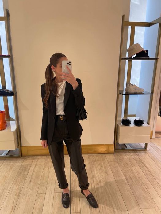 Шкіряні штани mocko