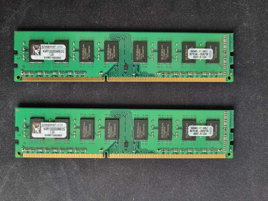 RAM Kingston DDR3 4GB (2x2GB) 1333MHz