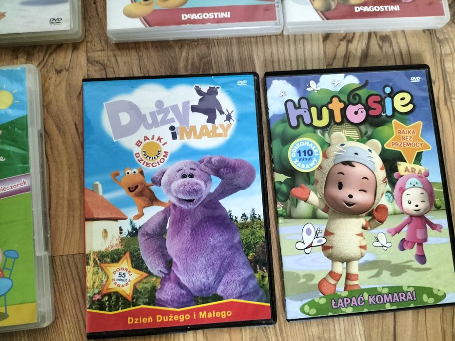 Bajki DVD dla dzieci. Mickey, świnka Peppa