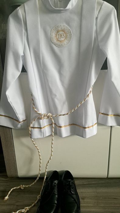 ALBA komunijna , spodnie,buty