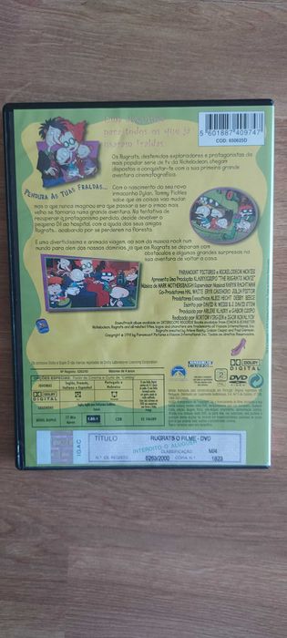 Vendo DVD O Filme Os Rugrats