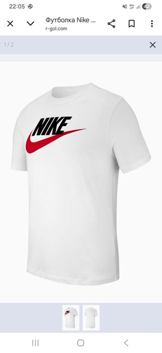 Футболка nike розмір s