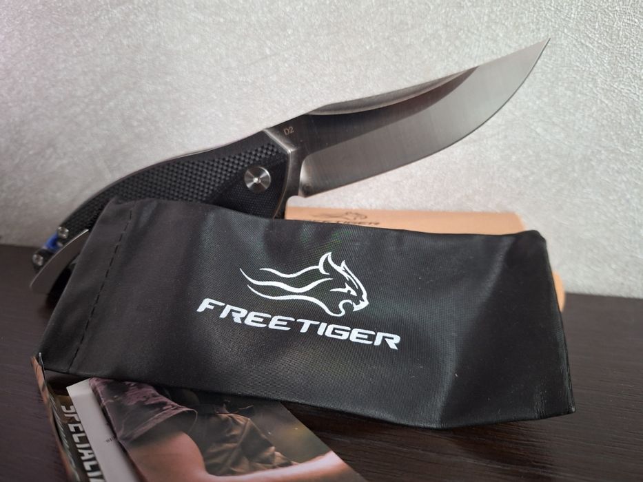 Nóż survival FREETIGER FT711 D2 ostrze G10 uchwyt