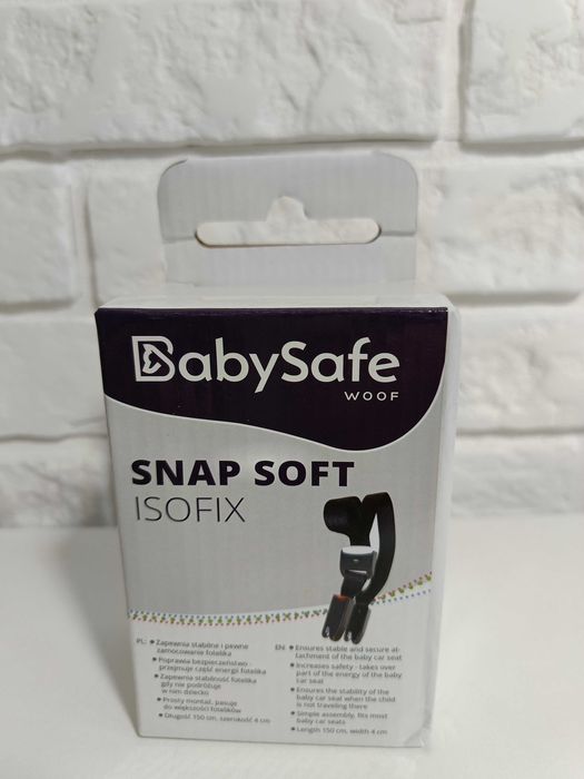 BabySafe SNAP Soft Isofix pas