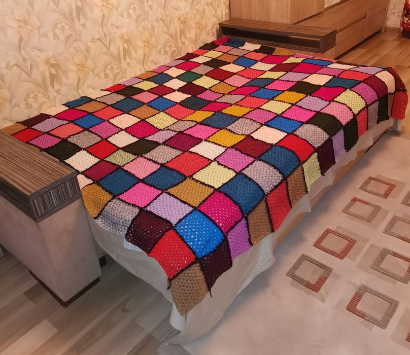 Покривала гачком. Ручна робота.