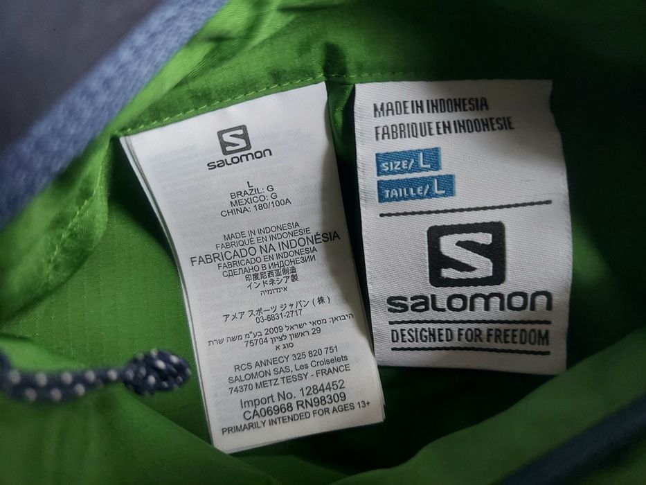 Куртка двох стороння Salomon Drifter Hoodie Pertex Quantum оригінал

Привезено із закордону в оригіналі 

Стан класний

Розмір по бірці : L (підходит