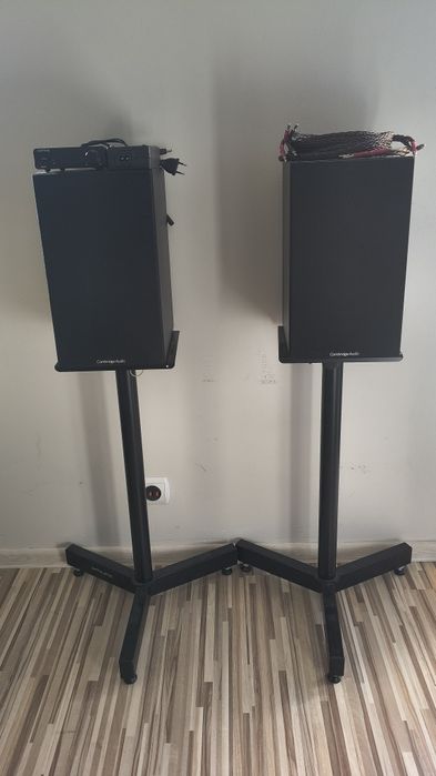 Zestaw stereo (Cambridge Audio SX-60, Topping PA3s,  KimberKable)