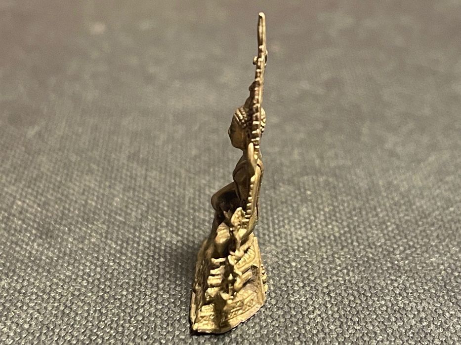 Miniatura de Buda em Latão, 3,5 cm