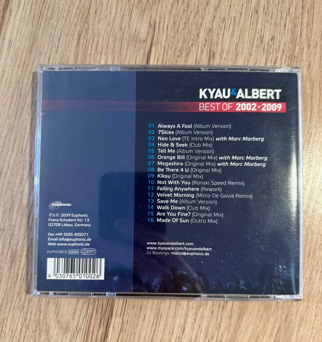Kyau & Albert – Best Of 02-09 | CD | Trance Classics | Euphonic