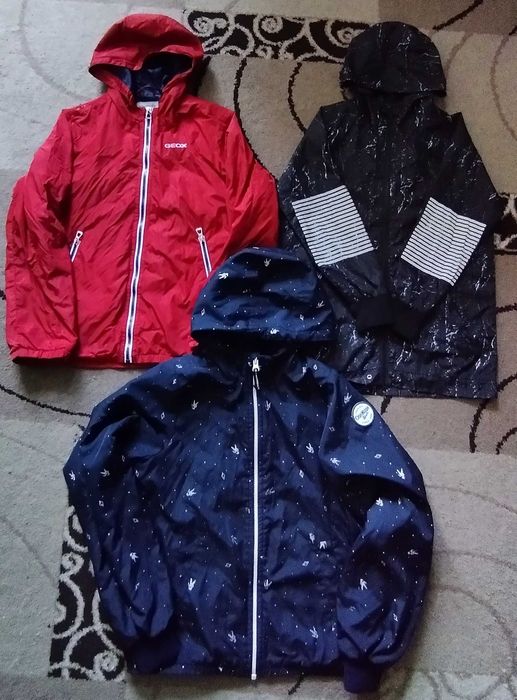 Куртка фірмова Geox легенька вітрівка для хлопчика 8 10 12 років