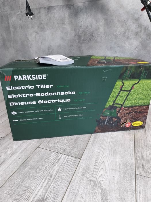 Nowa elektryczna glebogryzarka/ kultywator Parkside