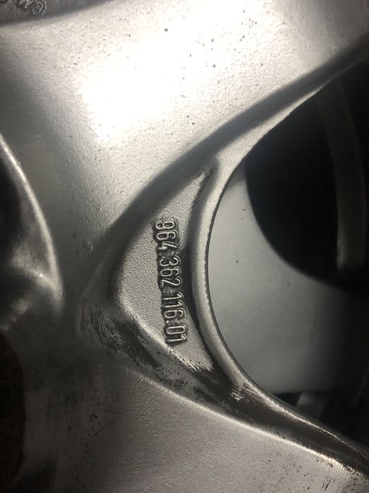 Jantes Porsche originais 7” e 8”