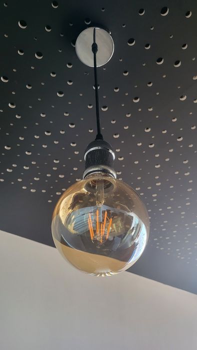 8 candeeiros com lampadas led modernas