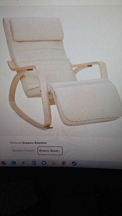 fotel bujany relaksacyjny