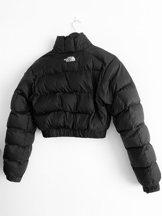Kurtka puchowa krótka puffer unikat Tnf The North Face XS