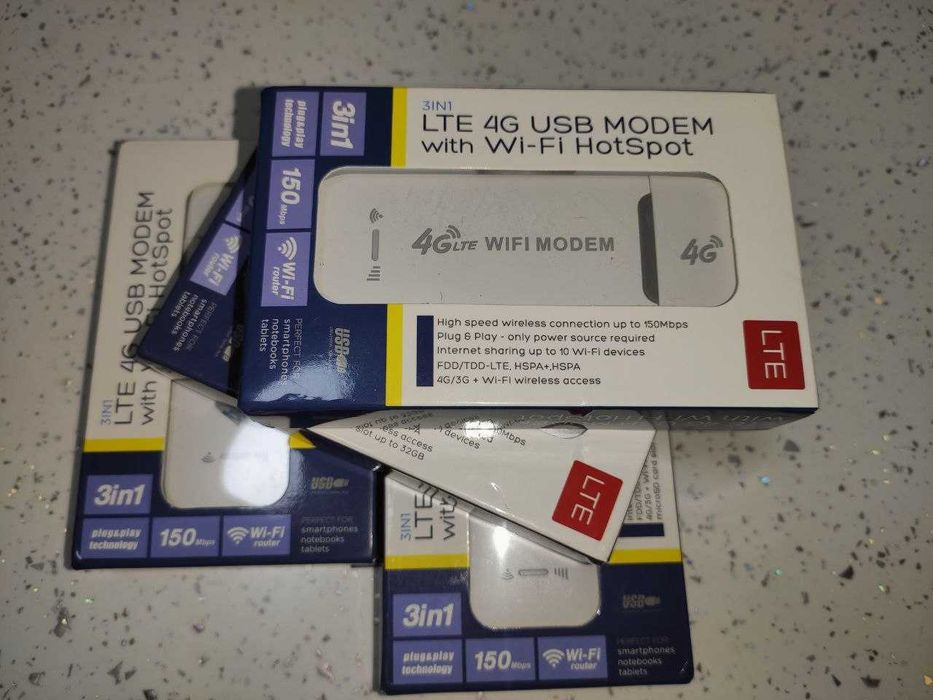 Модем роутер LTE wi-fi USB модем 150 Мбит/с Качественный!