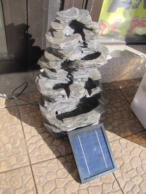 Fontana solarna Blumfeldt  Messina dekoracja ogrodowa