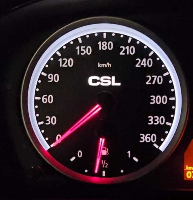 Pakiet M6 E63 CSL - Dyfer 3.91 Dinan, licznik 360km/h, 6.9s 100-200