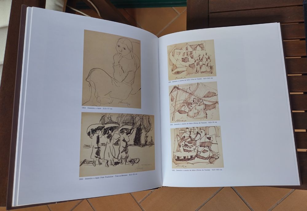 Júlio Resende livro "o lugar do desenho". Estado novo