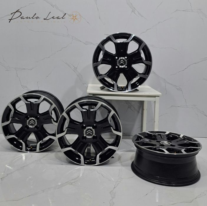 Jantes 17" originais Citroën DS3 C3 Berlingo C4 4x108