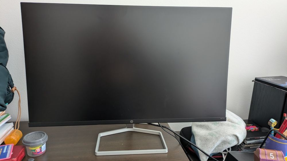 Monitor HP M27fe de 27" Full HD IPS (75Hz) - Impecável
