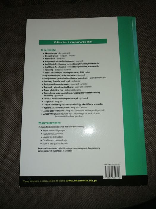 Ekonomik Matura z Matematyki zbiór zadań 2017