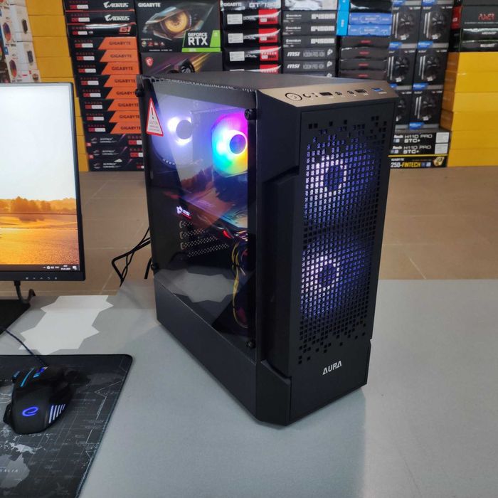 Ігровий Компютер Ryzen 5 5500, 16GB DDR4, MSI GTX 1070Ti 8GB, SSD480GB