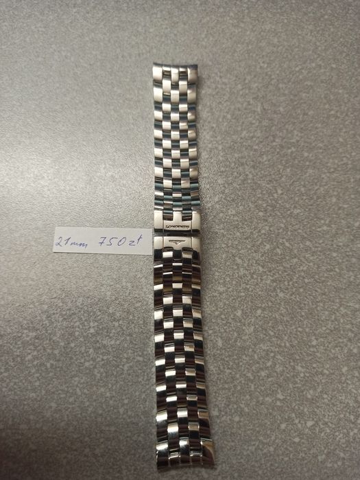 Bransoleta Longines 21 mm nowa.