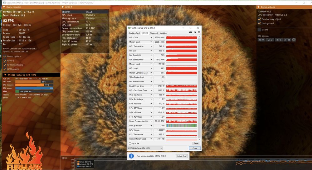 Игровой ПК i7-6700K / GTX 1070 Gaming X 8GB / 16GB RAM / SSD + HDD
