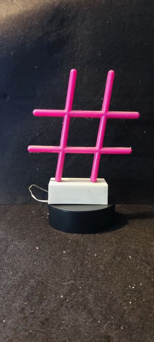 Luminaria do símbolo #