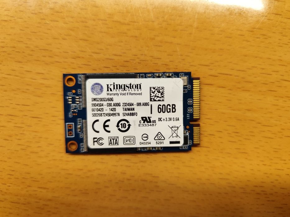 Жорсткий диск SSD mSATA